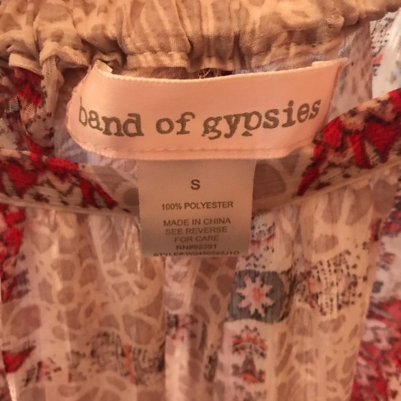 Band of Gypsies Sheer Bohemian pants - Picture 2 of 3